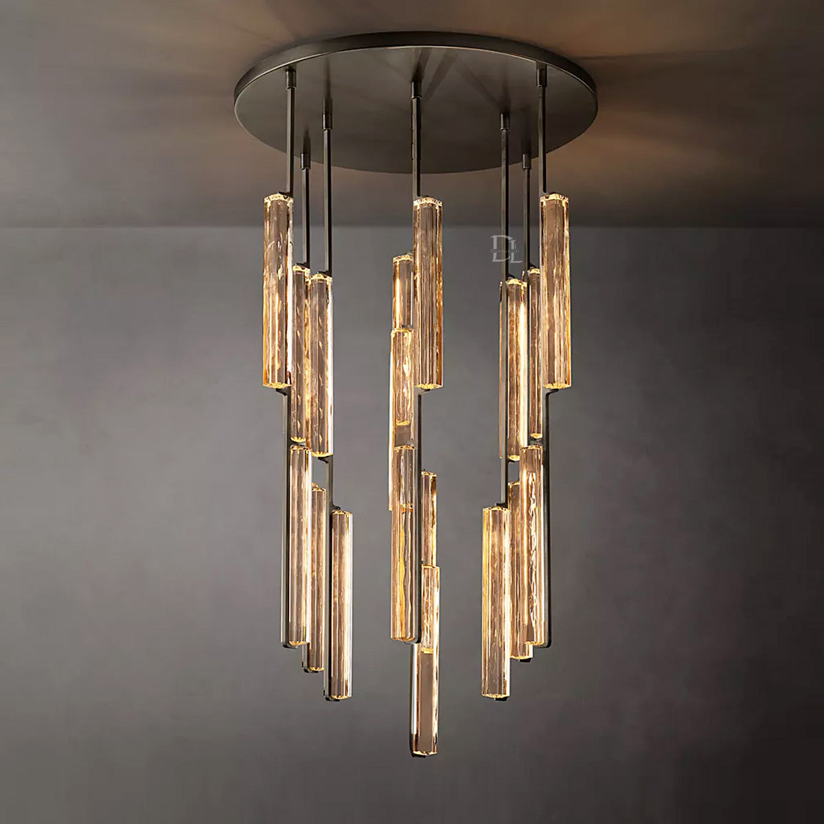 Aerie Crystal Round Chandelier 40"