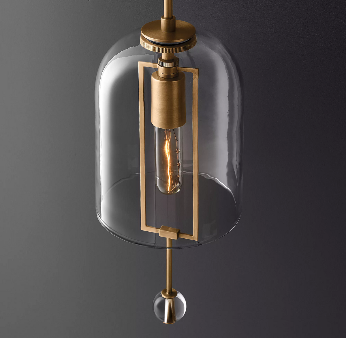 Fulcrum Glass Wall Sconce 24"