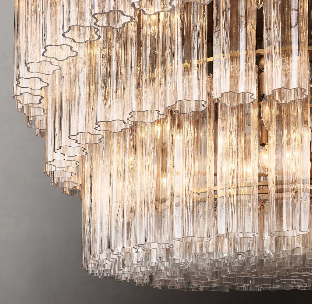 Cielo 3-Tier Round Chandelier 36" For Living Room