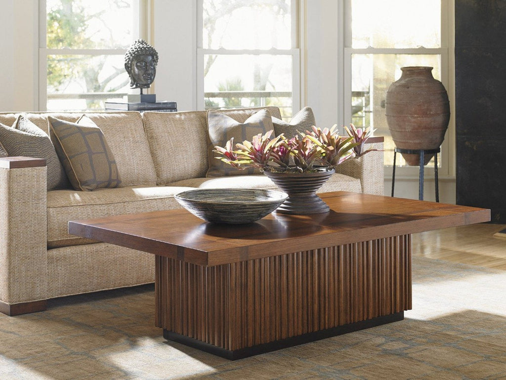 Tommy Bahama Home Island Fusion Castaway Rectangular Cocktail Table