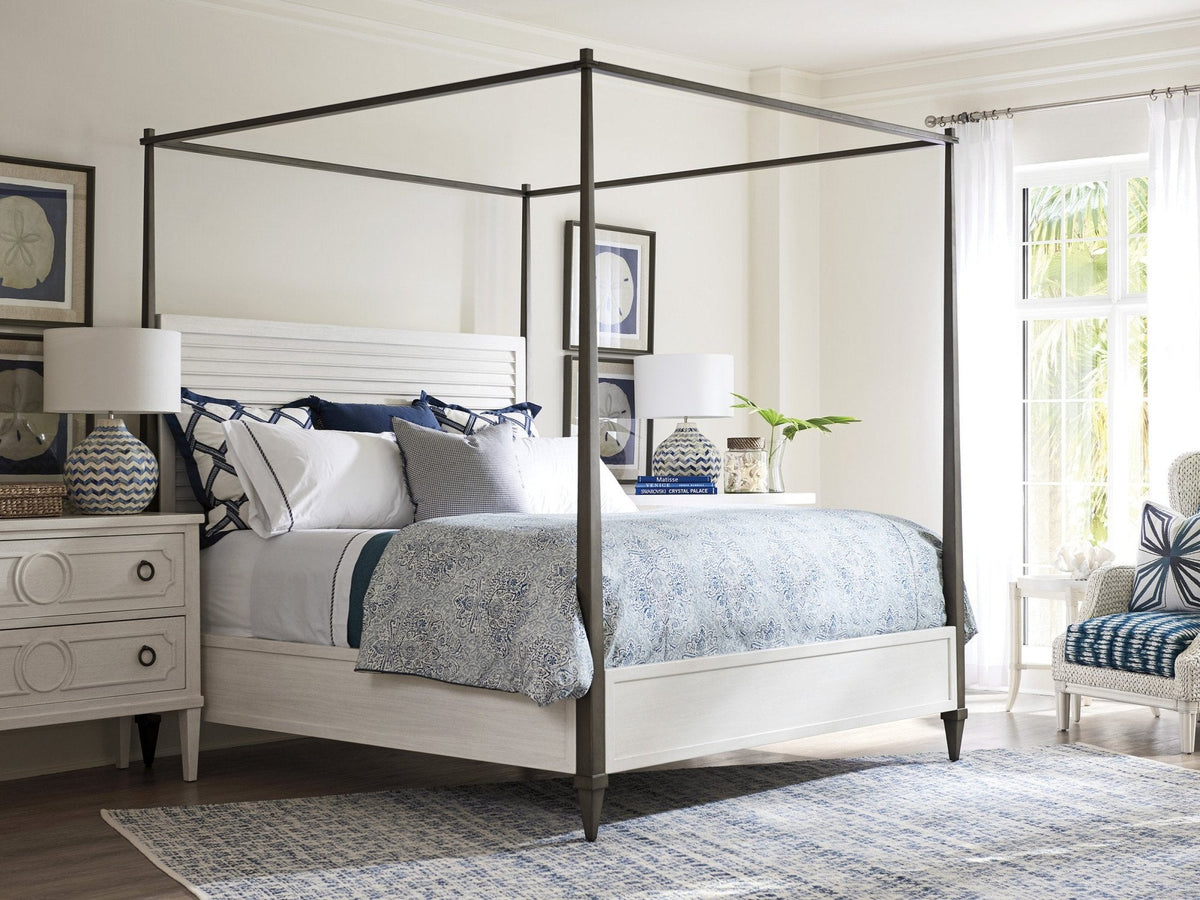 Tommy Bahama Home Ocean Breeze Coral Gables Poster Bed