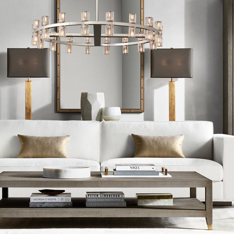 Arcachon Luxury Crystal Round Chandelier 48-Light 48"
