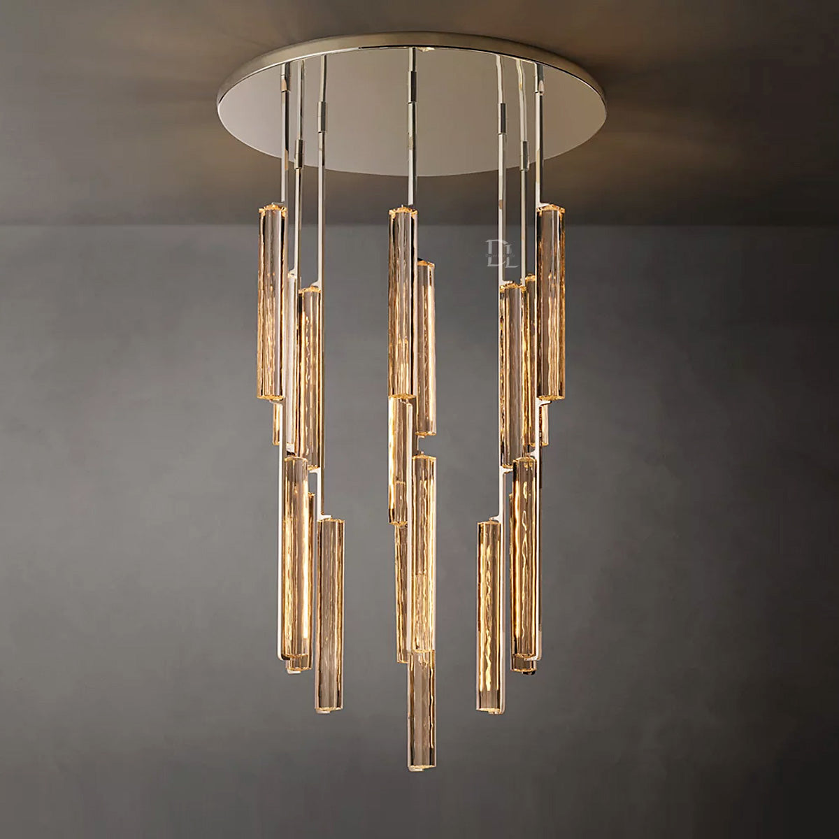 Aerie Crystal Round Chandelier 40"