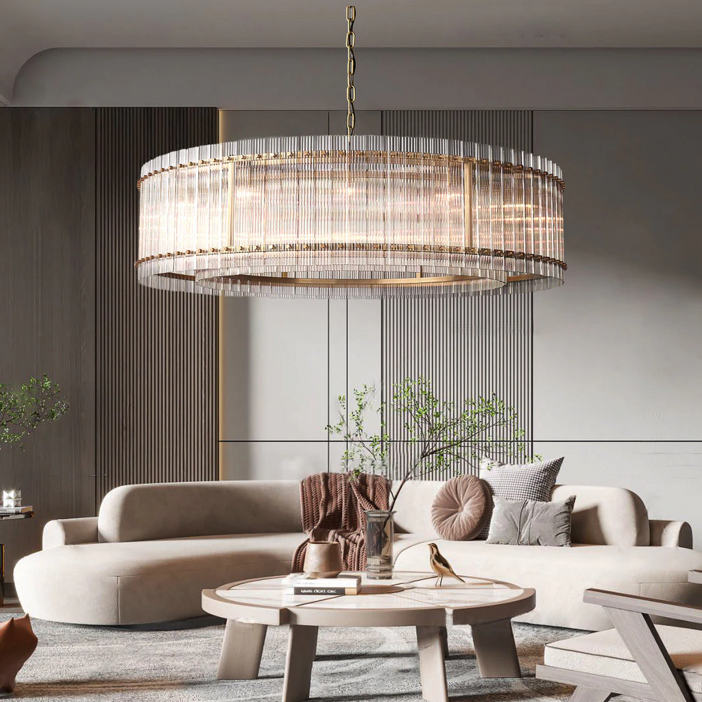 Modern San Marcol Cake Round Luxury Chandelier 60"