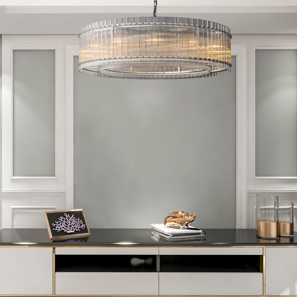 Modern San Marcol Cake Round Luxury Chandelier 60"