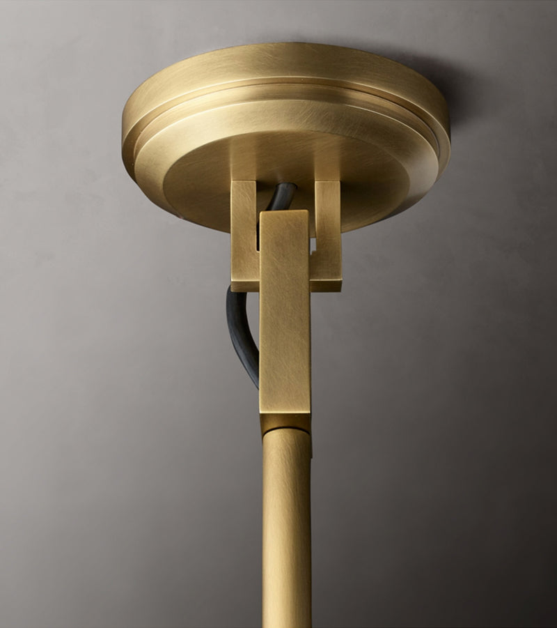 Industrial Style Copper Pendant Light