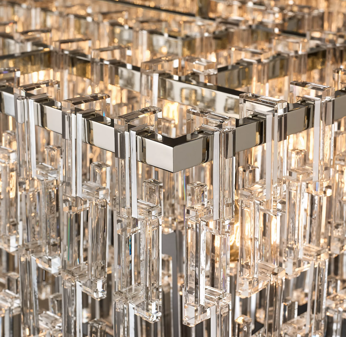 Marignan Rectangular Chandelier 60"