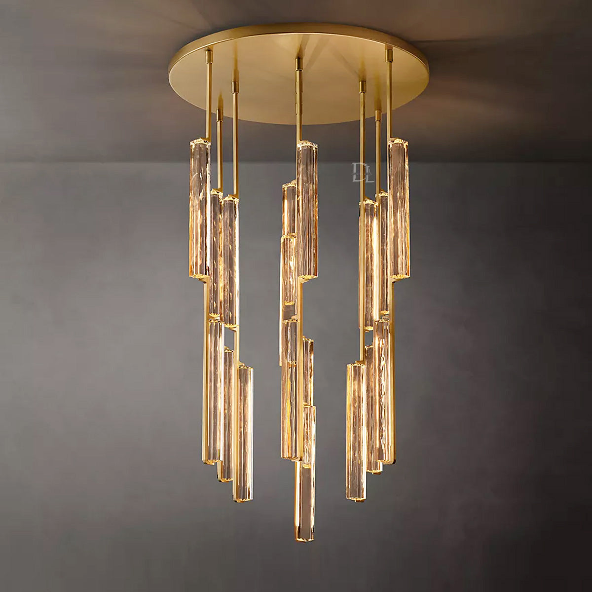 Aerie Crystal Round Chandelier 40"