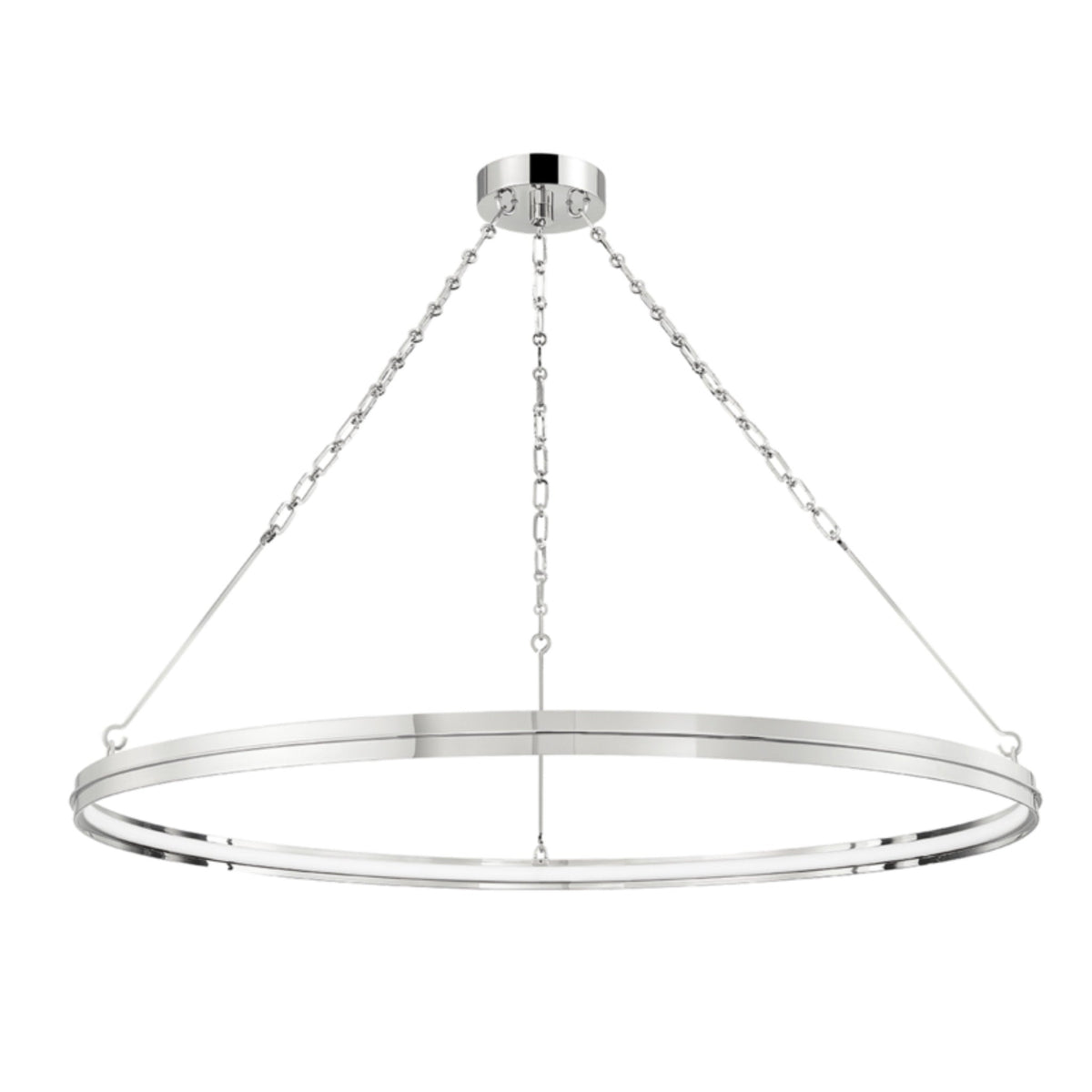 Rosendale 1-Light Chandelier in Polished Nickel 42L x 42W x 2.25H