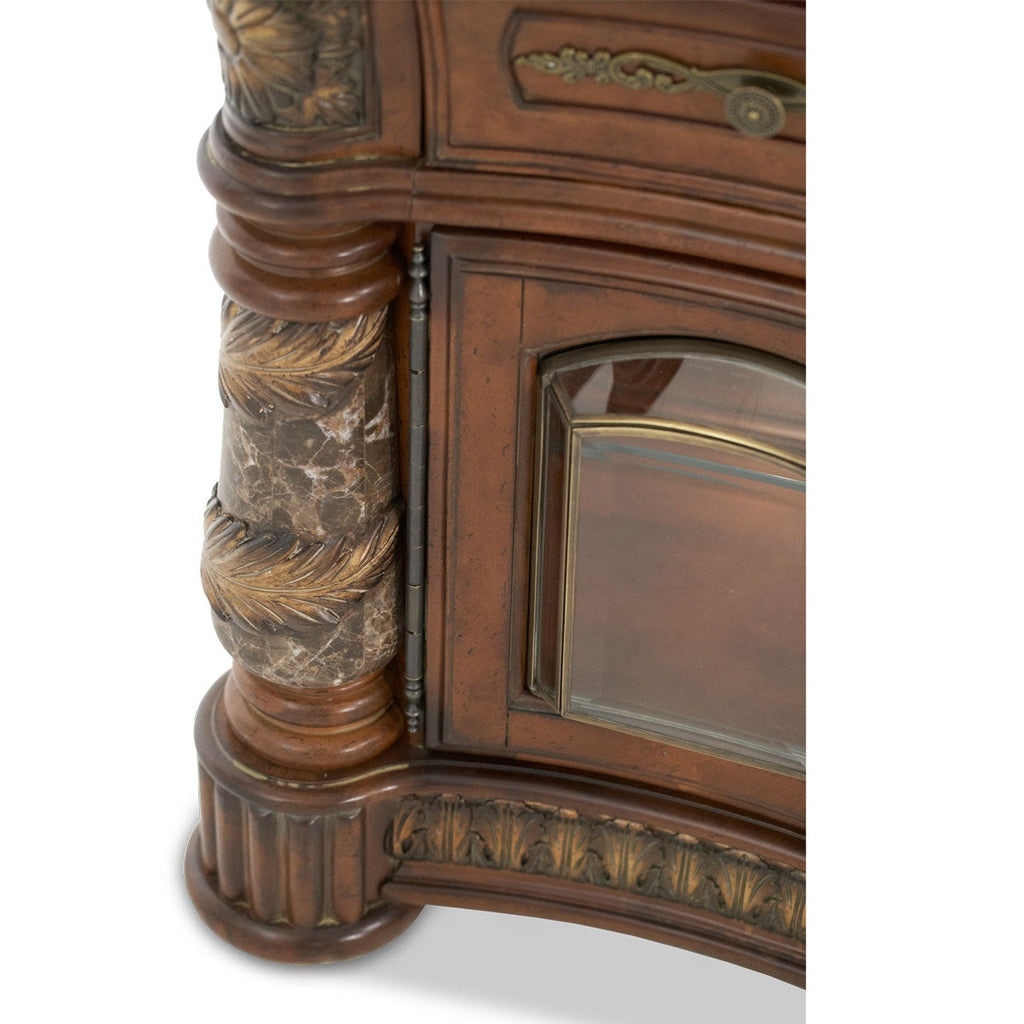 Michael Amini Villa Valencia China Buffet Display Cabinet
