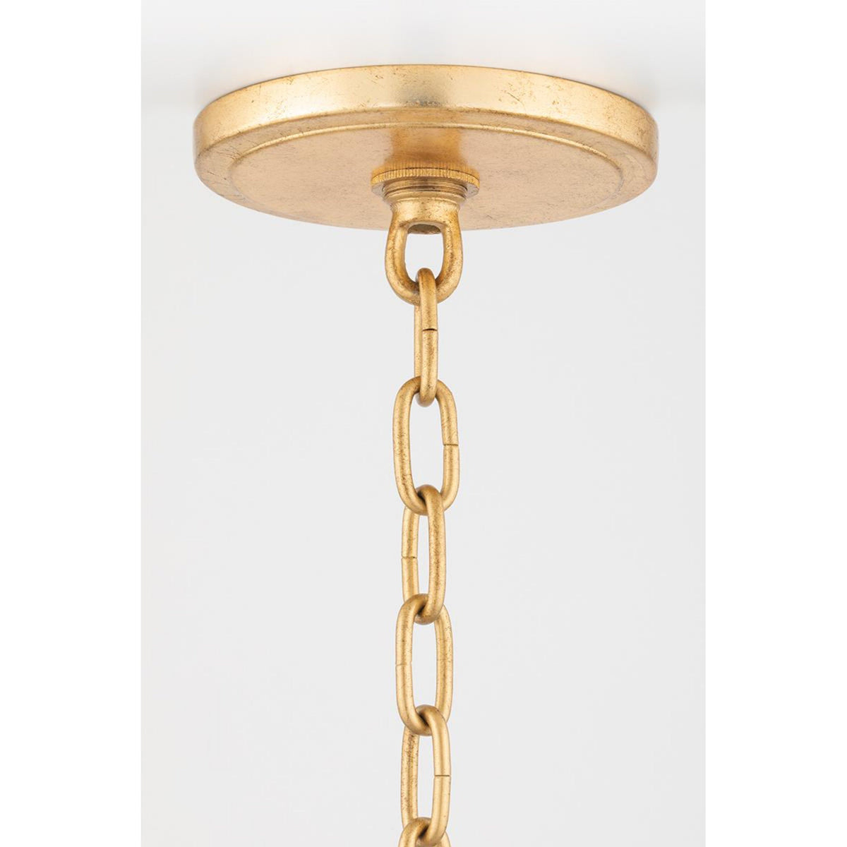 Danes 18-Light Chandelier in Vintage Gold Leaf 50L x 50W x 33H