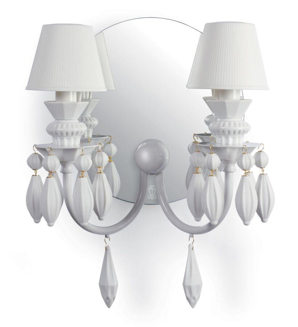 Lladro Belle De Nuit 2 Lights Wall Sconce (US)