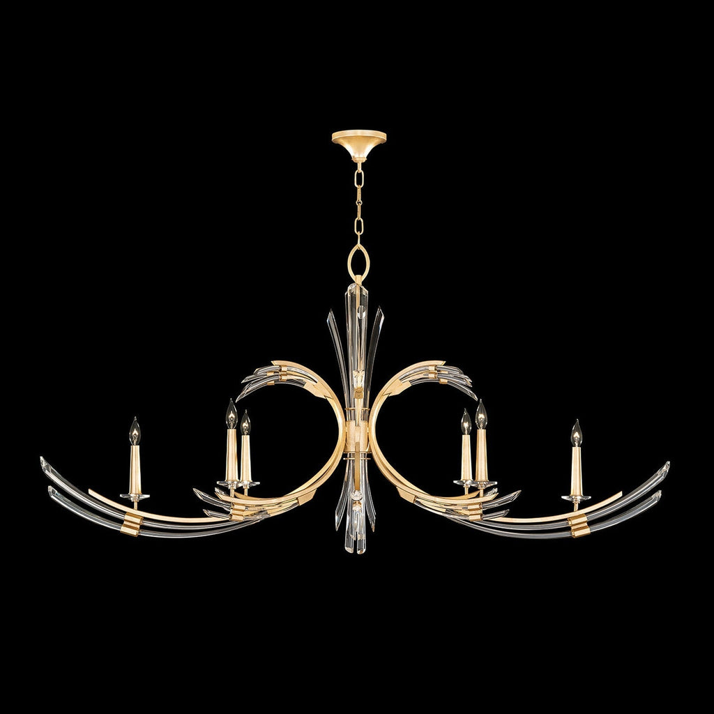 Fine Art Trevi 68" Oblong Chandelier