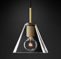Utilitaire Shade Glass Pendant Light