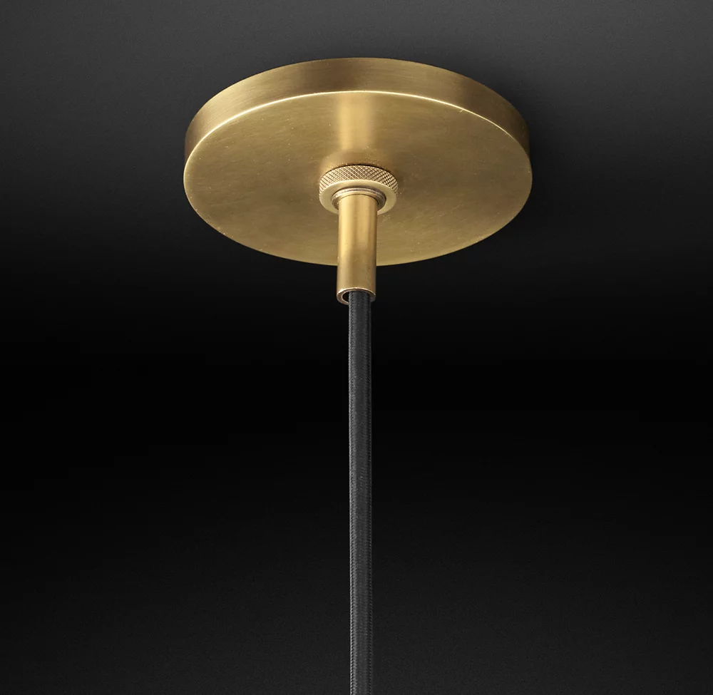 Utilitaire Shade Glass Pendant Light
