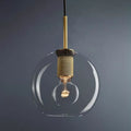 Utilitaire Round Glass Pendant Light