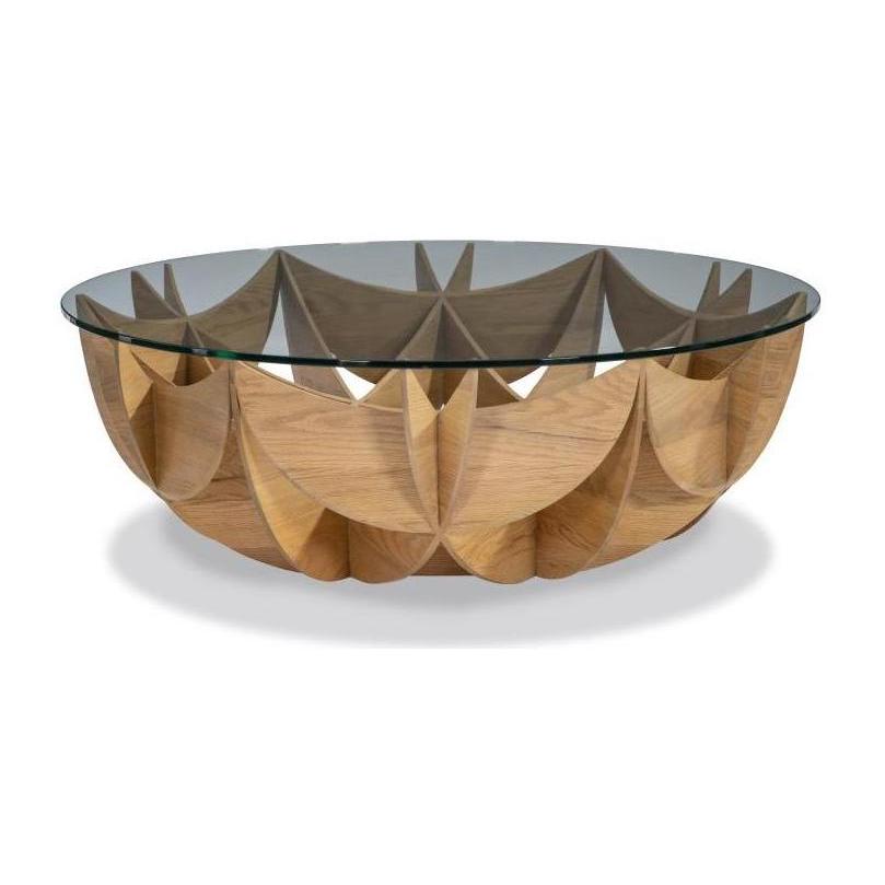 Maitland Smith Oak Honeycomb Table
