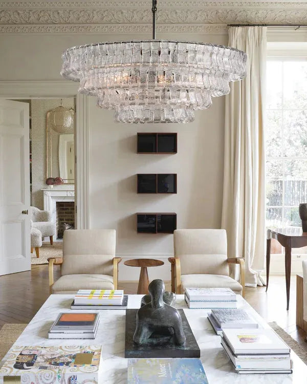 Gelida Round Chandelier 24"36"48"60"