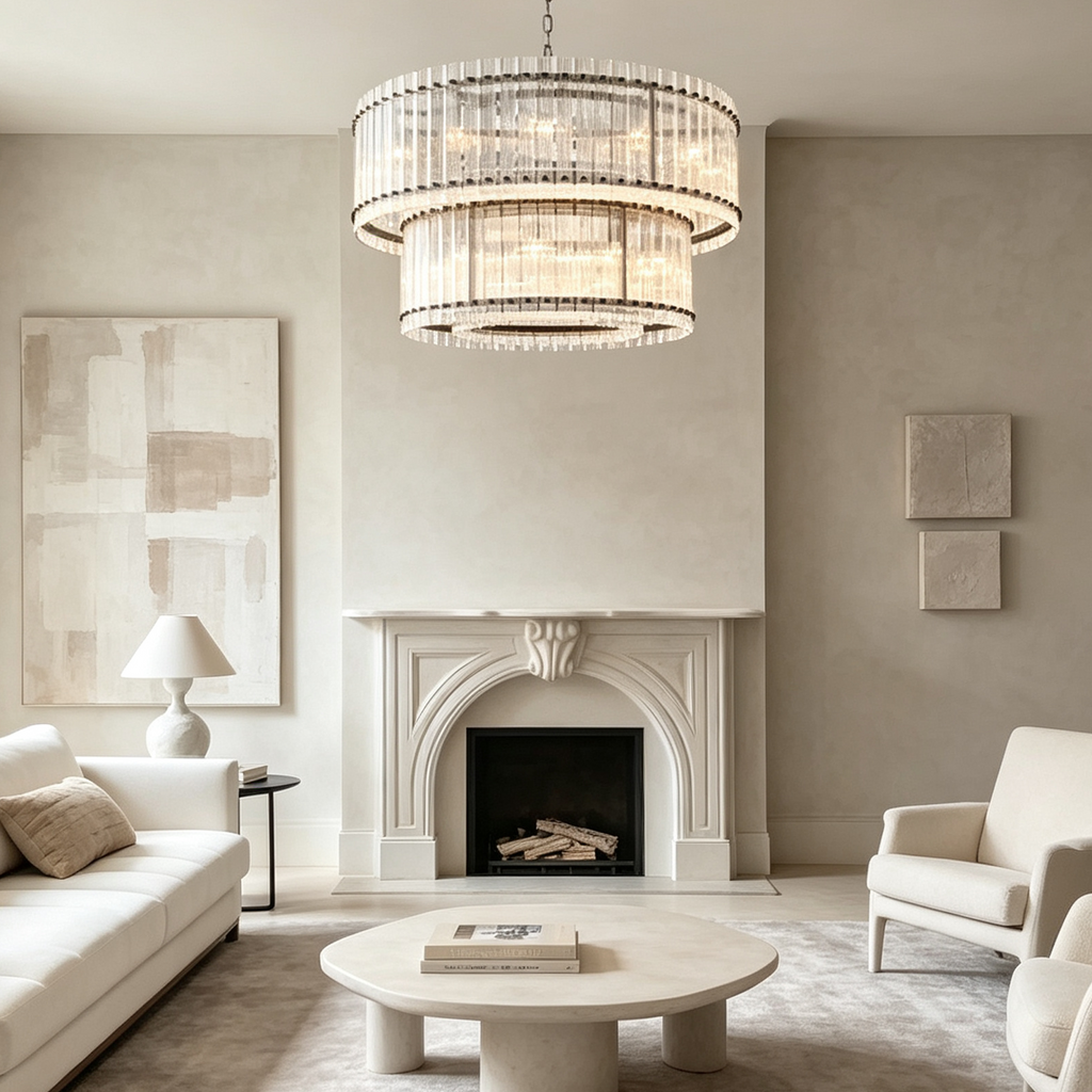 Modern San Marco Luxury  Round Chandelier 48"