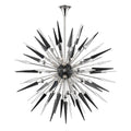 Sparta 18-Light Chandelier in Polished Nickel 48L x 48W x 48H