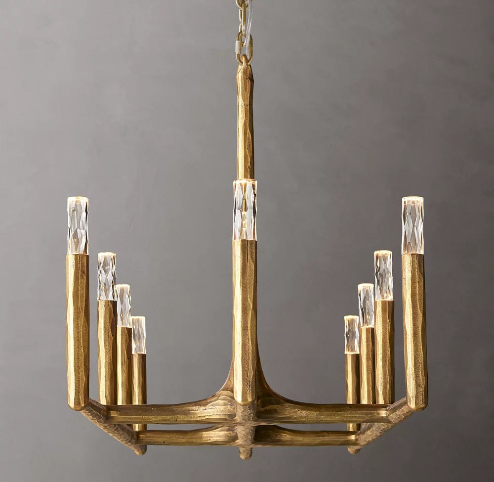 Thaddeus Linear Chandelier 54" 11-Lights For Living Room