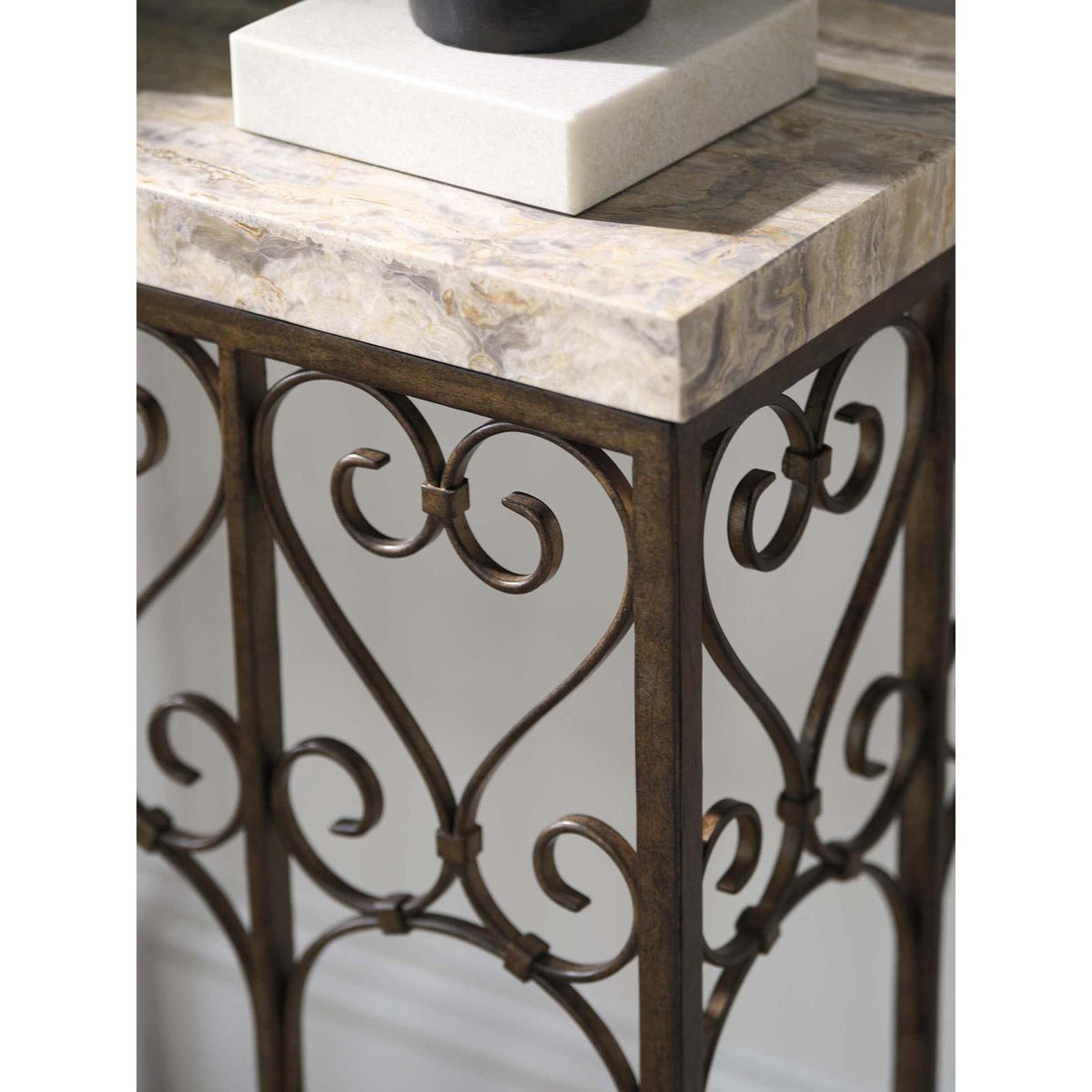 Barclay Butera Montecito Fletcher Metal Console Table