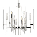 Bari 12-Light Chandelier in Polished Nickel 24L x 24W x 26.5H