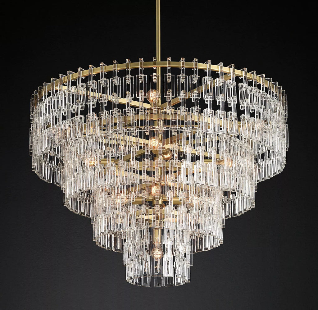 Marignan Tiered Round Chandelier 48"