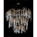 John Richard Branched Crystal Twenty-Light Chandelier