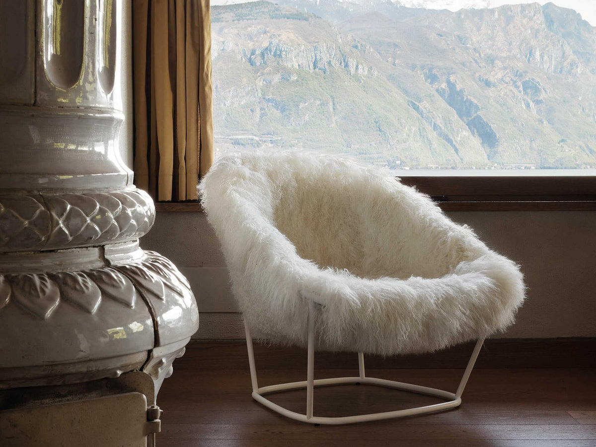 Katrin Fur Accent Chair