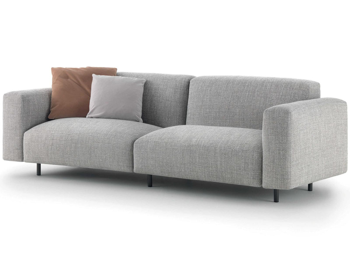 Strips Modular Fabric Sofa by Cini Boeri with Removable Quilted Cover