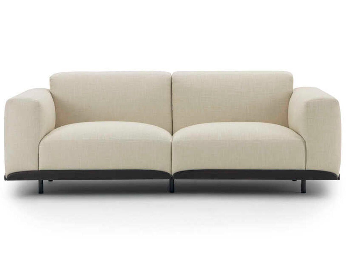 Claudine L Upholstered 3-Seat Sofa with Metal Details