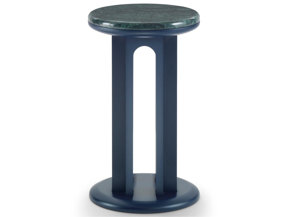 Arcolor Round Marble End Table