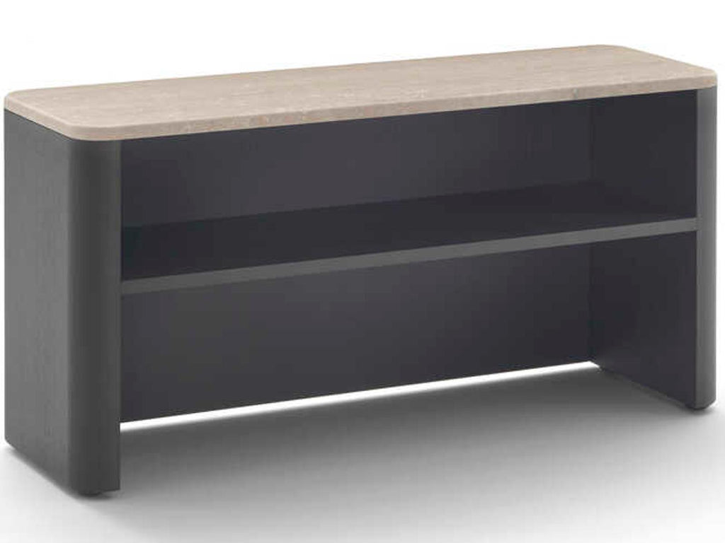 Tokio Rectangular Marble End Table