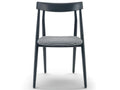 Lizzy Ash Wood Natural Upholstered Armless Dining Chair