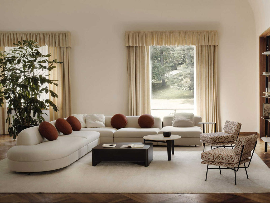 Tablet Round Marble Coffee Table