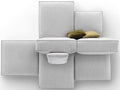 Marechiaro Upholstered Sectional Sofa