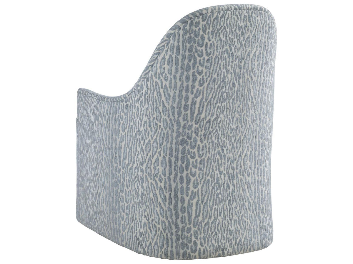 Signature Designs Lily Gray Upholstered Arm Dining Chair