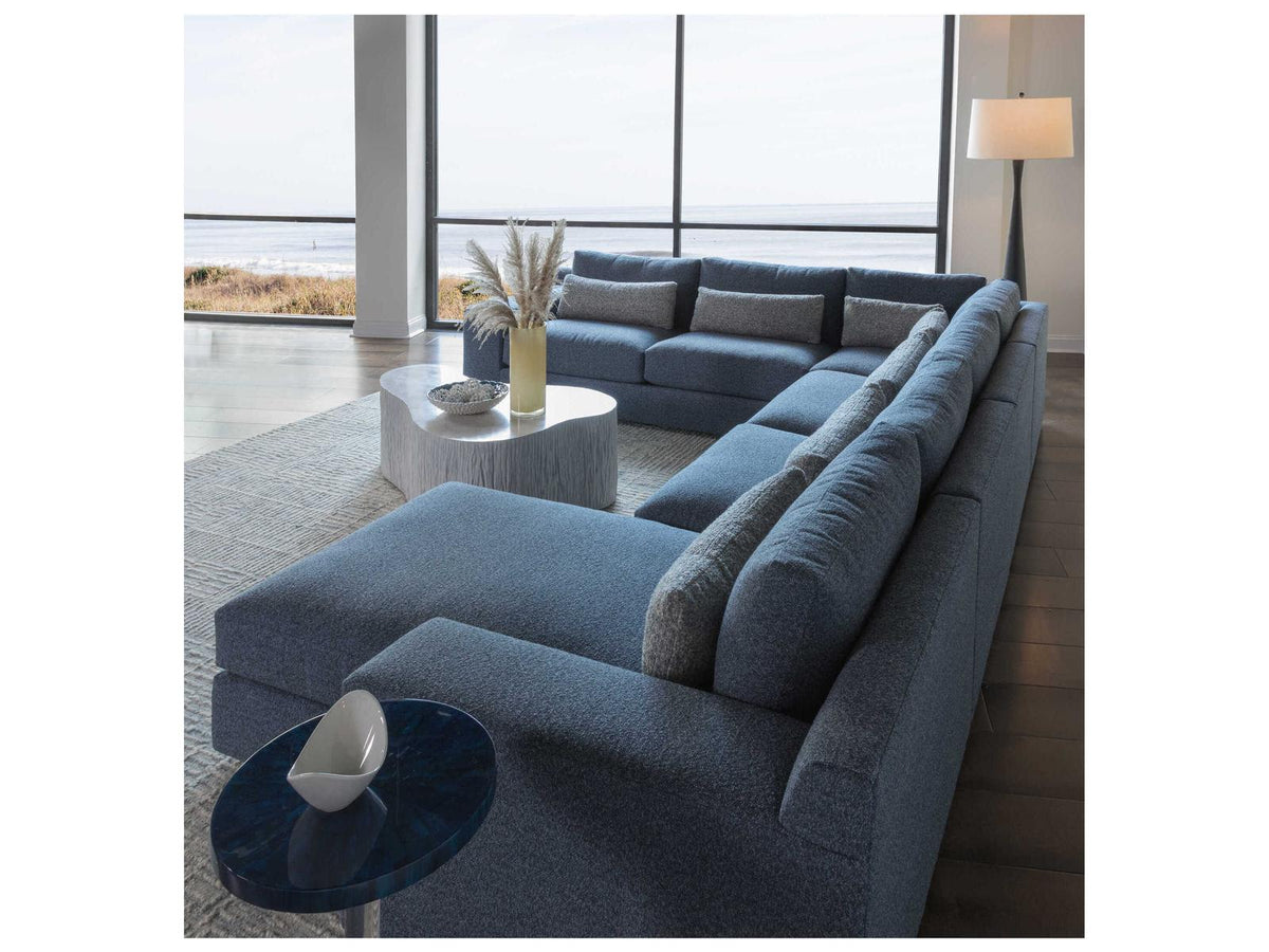 Home Rita Sectional Sofa in Boucle Upholstery