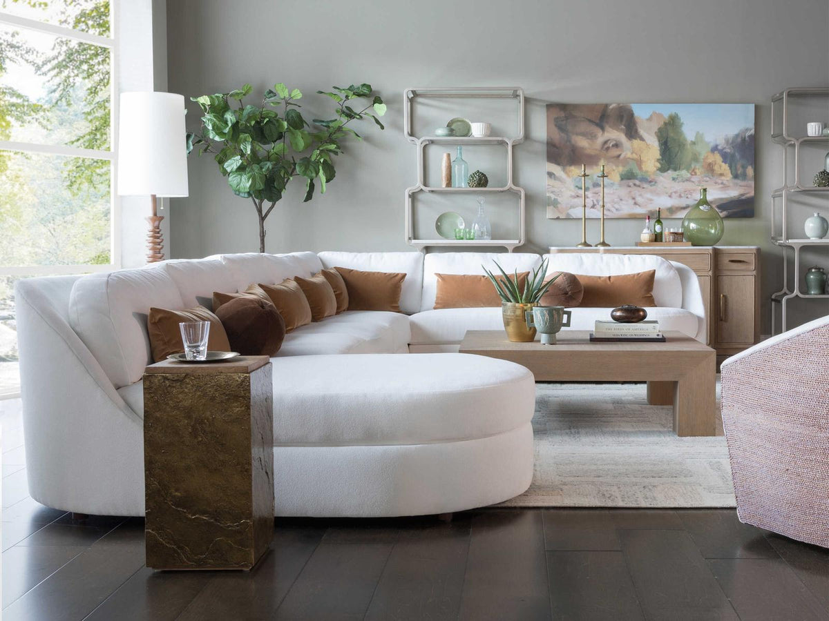 Upholstery Beige Upholstered Sectional Sofa