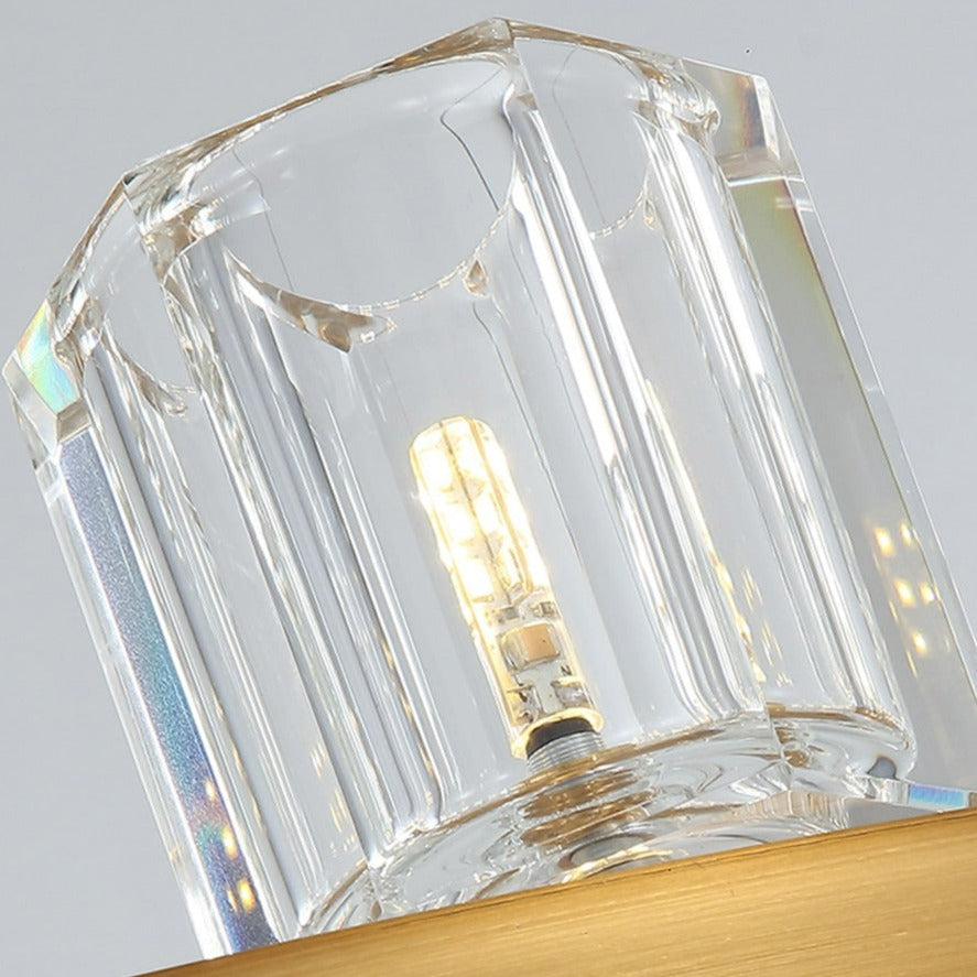 Arcachon 18-Light K9 Crystal Glass Modern Wall Lamp