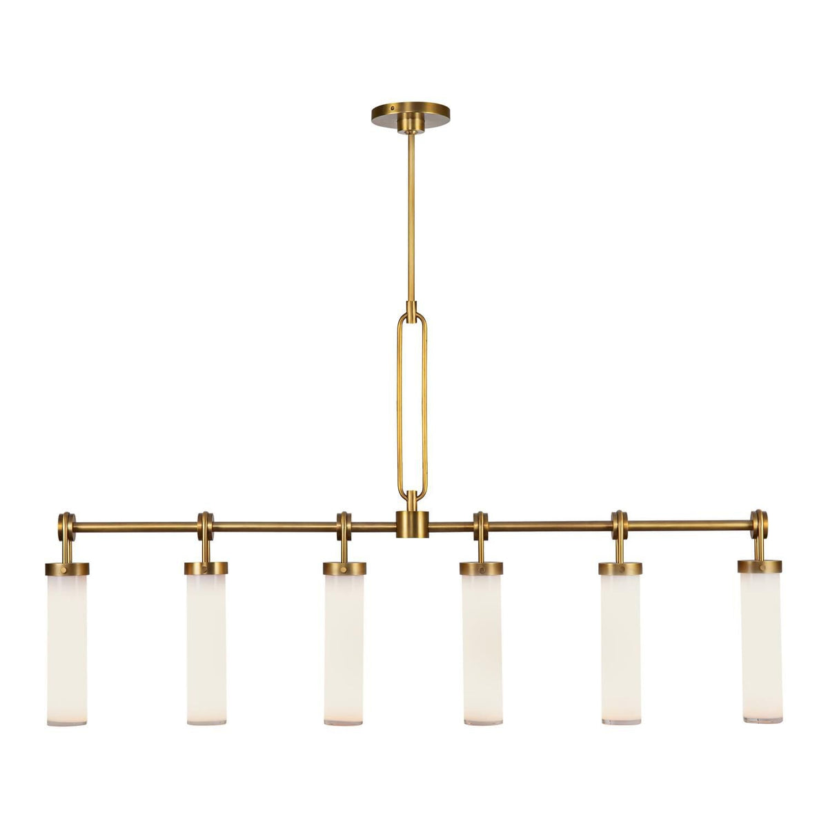 Alora Lighting Alan Pepin Wynwood 52 Inch 6 Light Linear Suspension Light Cp788814