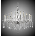 American Brass And Crystal Kaya 24 Light Chandelier Cp282406