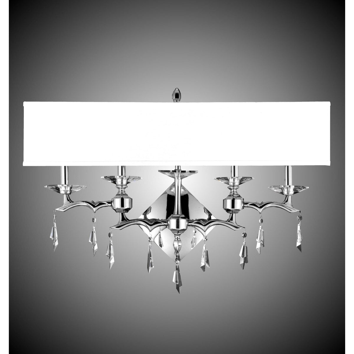 American Brass And Crystal Kaya 30 Inch Wall Sconce Cp270749