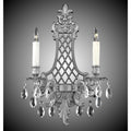 American Brass And Crystal 22 Inch Wall Sconce Cp182227