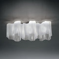 Artemide Gerhard Reichert Michele De Lucchi Logico 39 Inch 3 Light Semi Flush Mount Cp369920