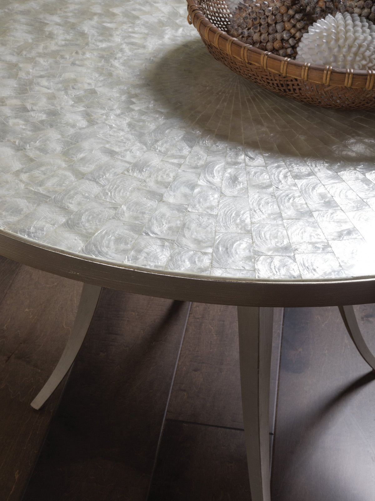 Artistica Home Capiz Round Dining Table