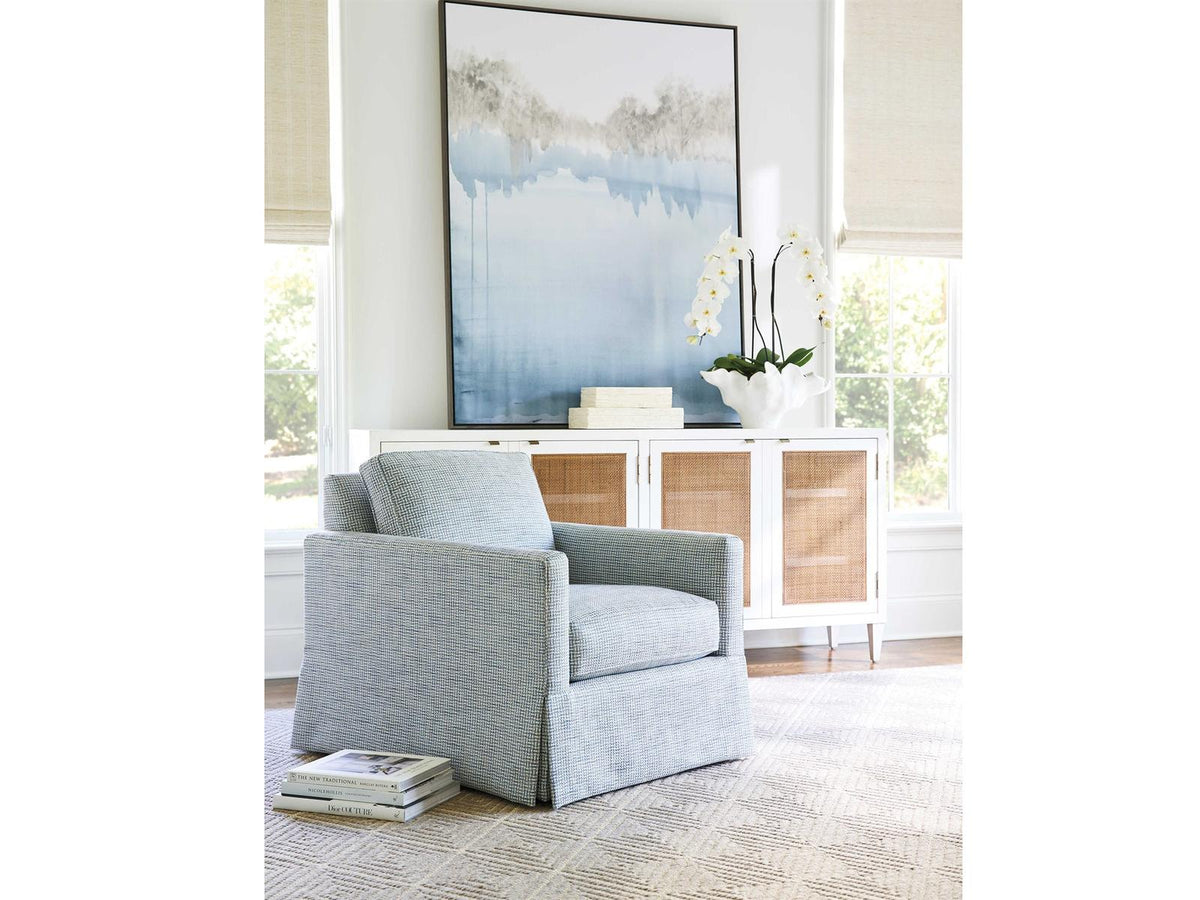 Laguna Bluebird 80-Inch Rectangle Wood Console Table in Tide and Table Rock Finishes