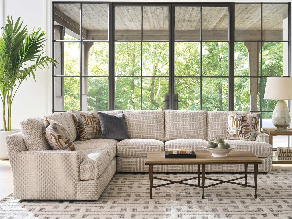 Upholstery Millington Beige Sectional Sofa
