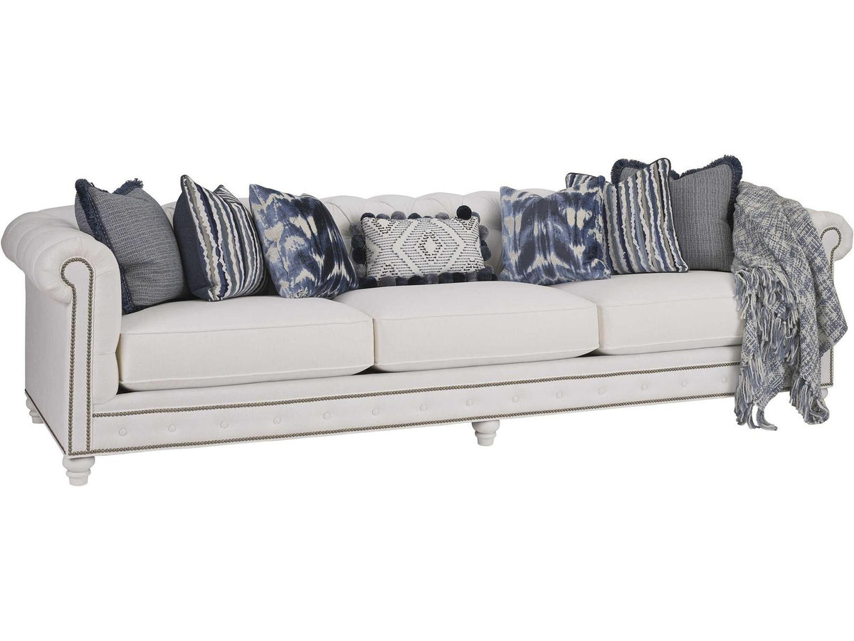 Carmen 3-Seat Tufted Back Sofa with Nailhead Trim